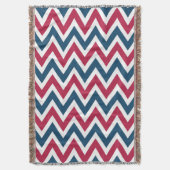 Patriotic Pattern Throw Blanket Decke (Vorderseite Vertikal)