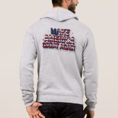 Patriotic Peace Decal Hoodie (Rückseite)