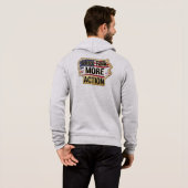 Patriotic Peace Decal Hoodie (Schwarz voll)