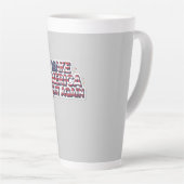 Patriotic Peace Decal Milchtasse (Rechte Ecke)