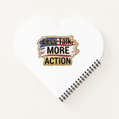 Patriotic Peace Decal Notizblock (Rückseite)