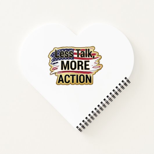 Patriotic Peace Decal Notizblock (Rückseite)