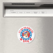 Patriotic Pembroke Welsh Corgi Magnet (In Situ (Geschirrspüler))