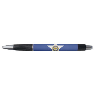 Patriotic Pen mit der Flagge von Houston, USA Kugelschreiber