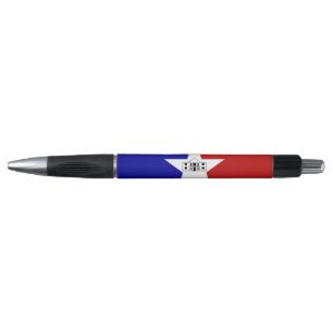 Patriotic Pen mit der Flagge von San Antonio, USA Kugelschreiber