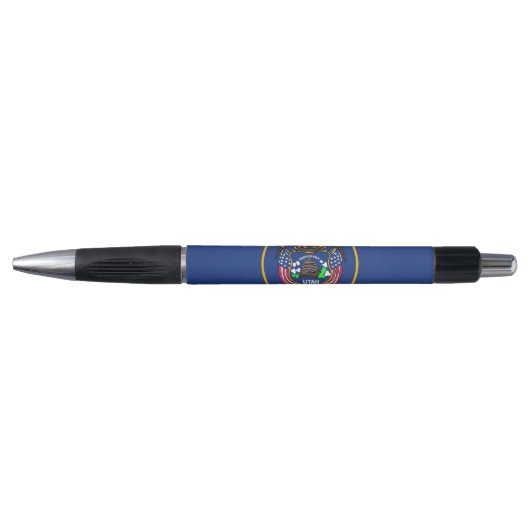 Patriotic Pen mit der Flagge von Utah Staat, USA Kugelschreiber (Vorderseite)