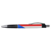 Patriotic Pen mit Flagge von Puerto Rico, USA Kugelschreiber (Oberseite)