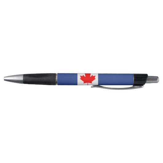 Patriotic Pen with flag of Toronto, Canada Kugelschreiber (Unterseite)