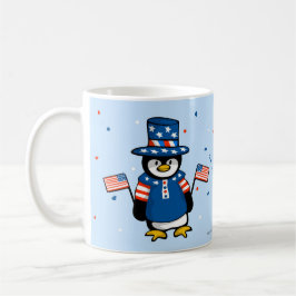 Patriotic Penguin Kaffeetasse