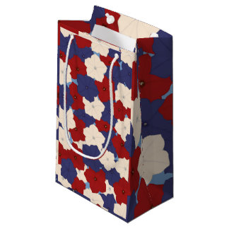 Patriotic Petunias Large Gift Bag Kleine Geschenktüte