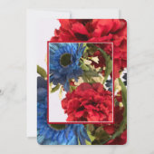 Patriotic Picnic Einladung (Rückseite)