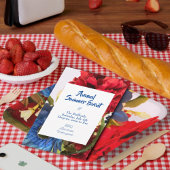 Patriotic Picnic Einladung