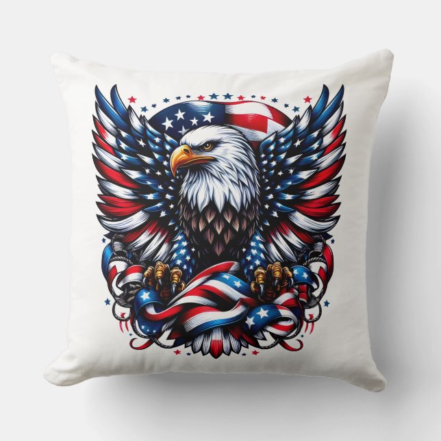 Patriotic Pillow Kissen (Vorderseite)