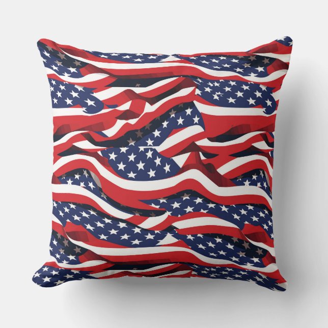 Patriotic Pillow Kissen (Vorderseite)