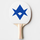 Patriotic, ping pong paddle with Flag of Toyota  Tischtennis Schläger (Vorderseite)