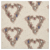 Patriotic Pip Berry Heart Fabric Stoff (Muster)