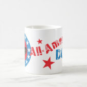 Patriotic Plott Hound Kaffeetasse (Mittel)