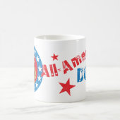 Patriotic Poodle Kaffeetasse (Mittel)