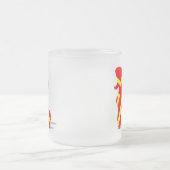 Patriotic Poodles Mattglastasse (Mittel)