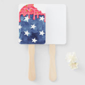 Patriotic Popsicle | Personalisiere Fächer (Vorne und Hinten)