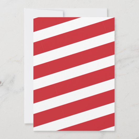 Patriotic Popsicle Red White Due 4. Baby Dusche Einladung (Rückseite)