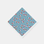 Patriotic Popsicles Serviette (Ecke)