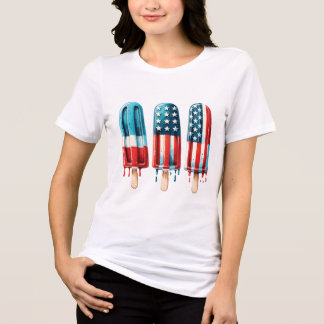 Patriotic Popsicles T - Shirt