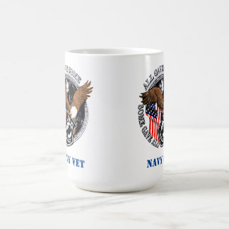 Patriotic POW-MIA Veteran Eagle Marine Vet Kaffeetasse