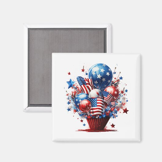 Patriotic Pride Magnet (Vorderseite/Rückseite)