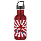 Patriotic Pride USA Edelstahlflasche (Vorderseite)
