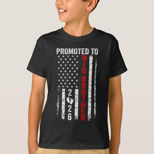 Patriotic Promoted To Big Brother 2026 First Time  T-Shirt (Vorderseite)