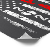 Patriotic Promoted To Papaw 2026 First Time New Pa Poster (Ecke)