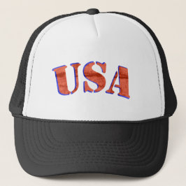 Patriotic Proud American USA Hat Truckerkappe