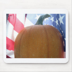 Patriotic Pumpkin Mousepad