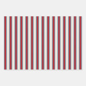 Patriotic Quilt Wrapping Paper Set Geschenkpapier Set (Vorderseite 2)
