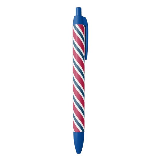 Patriotic Red Blue Writing Pen Teacher's Gift Kugelschreiber (Unterseite (Vertikal))