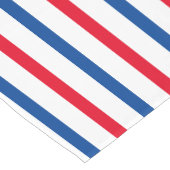 Patriotic Red White Blue 4. Juli Holiday Party Kurzer Tischläufer (Ecke)