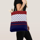 Patriotic Red White & Blue Design Tasche (Von Nahem)