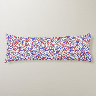 Patriotic Red White Blue Sprinkles Seitenschläferkissen
