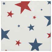 Patriotic Red White Blue Stars Stoff (Muster)
