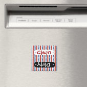 Patriotic Red White Blue US Flagge Freedom Magnet (In Situ (Geschirrspüler))