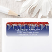 Patriotic Red White Glitter Drip Blue (Insitu)