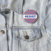 Patriotic Resist Button Political (Beispiel)
