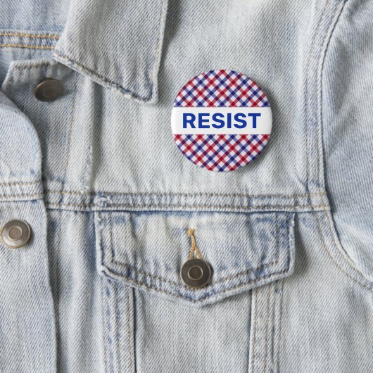 Patriotic Resist Button Political (Beispiel)