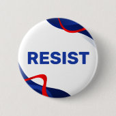 Patriotic Resist Button Political (Vorderseite)