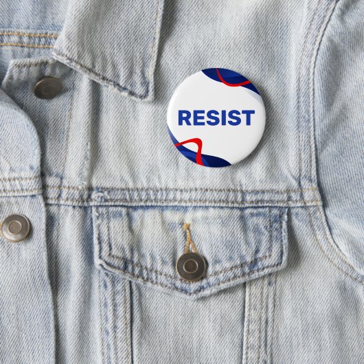 Patriotic Resist Button Political (Beispiel)