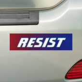 Patriotic Resist Political Autoaufkleber (Auf Auto)