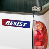 Patriotic Resist Political Autoaufkleber (Auf Lkw)