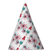 Patriotic Rocket Pop Popsiwork Feuerwerk 4. Juli Partyhütchen (Rechts)