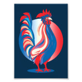 Patriotic Rooster Fotodruck (Vorne)